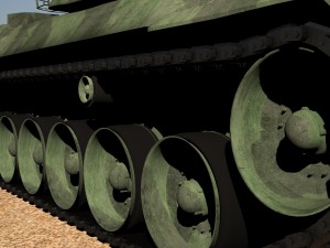leopard 1 Modello 3D