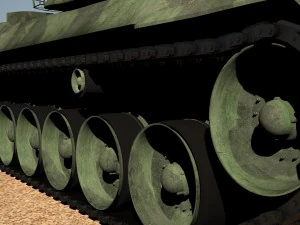 leopard 1 3D Model