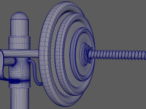 sport trainer for hands legs and press 3Dモデル