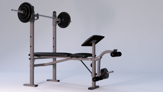 sport trainer for hands legs and press 3Dモデル .c4d .max .obj .3ds .fbx .stl .blend 