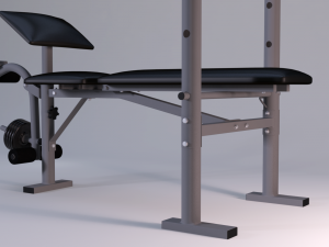 sport trainer for hands legs and press 3Dモデル