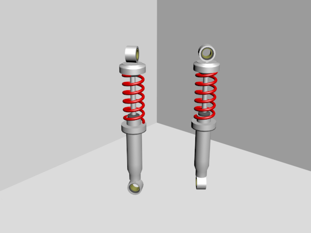 low poly shocks 3D Model .c4d .max .obj .3ds .fbx .stl .blend 