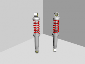 low poly shocks 3D Model