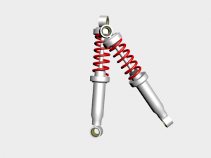 low poly shocks 3D Model