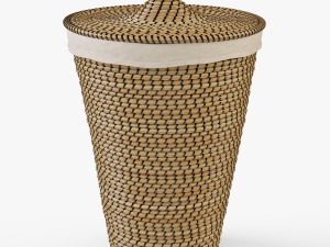 laundry basket ikea asunden Modelo 3D