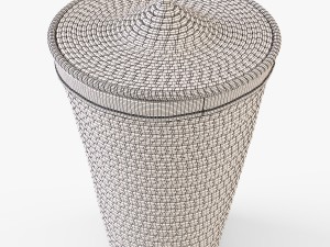 laundry basket ikea asunden Modelo 3D