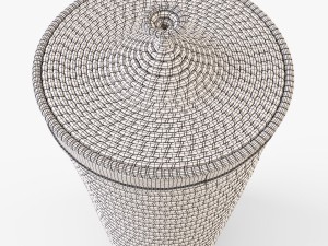 laundry basket ikea asunden Modelo 3D