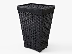 laundry basket ikea knarra 3D Model