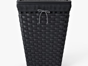 laundry basket ikea knarra 3D Model