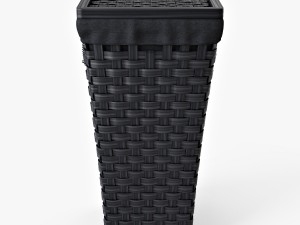 laundry basket ikea knarra 3D Model
