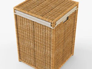 laundry basket ikea branas 3D Model
