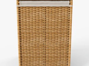 laundry basket ikea branas 3D Model