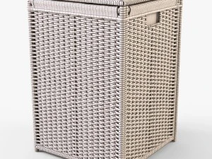 laundry basket ikea branas 3D Model