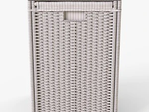 laundry basket ikea branas 3D Model