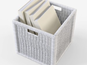 rattan basket ikea branas Modèle 3D