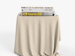 wicker basket ikea knarra 3D Модель