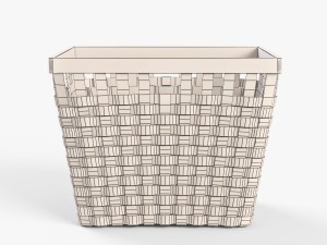 wicker basket ikea knarra 3D Модель
