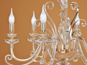 chandelier euroluce lampadari alicante l6l 3D Model