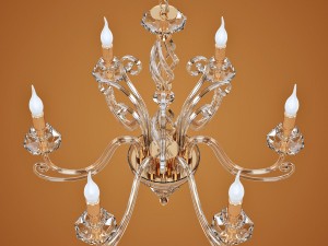 chandelier euroluce lampadari alicante l6l 3D Model