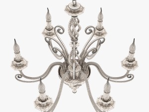 chandelier euroluce lampadari alicante l6l 3D Model
