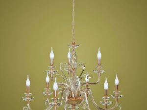 chandelier euroluce lampadari alicante l9l 3D Model