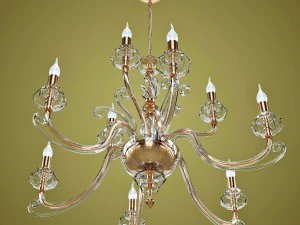 chandelier euroluce lampadari alicante l9l 3D Model