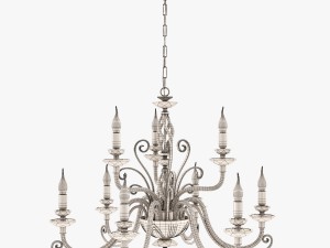 chandelier euroluce lampadari alicante l9l Modelo 3D