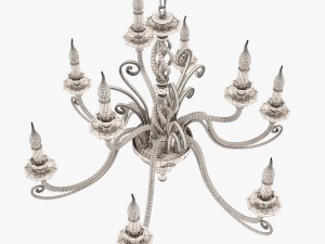 chandelier euroluce lampadari alicante l9l Modelo 3D