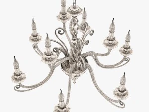 chandelier euroluce lampadari alicante l9l 3D Model