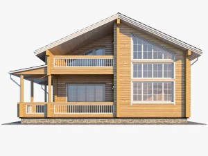 log house 05 3D Model