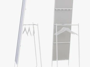 floor mirror ikea knapper 3D Model