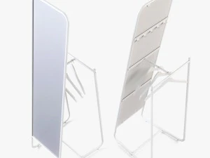 floor mirror ikea knapper 3D Model