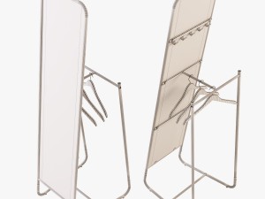 floor mirror ikea knapper Modello 3D