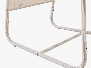 floor mirror ikea knapper 3D Model