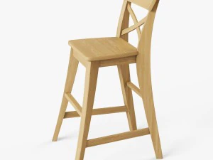 junior chair ikea ingolf 3D Model