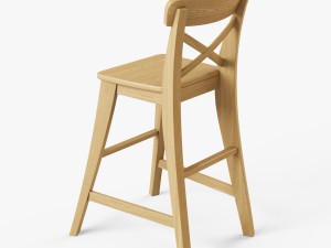junior chair ikea ingolf 3D मॉडल