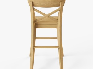 junior chair ikea ingolf 3D मॉडल