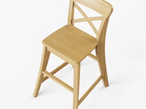 junior chair ikea ingolf 3D Model