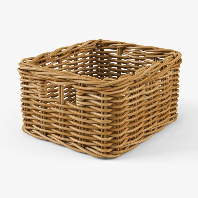 wicker basket ikea byholma 1 natural 3D Model .c4d .max .obj .3ds .fbx .stl .blend 