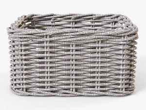 cesta de vime ikea byholma 1 cinza Modelo 3D