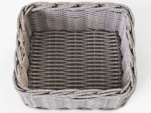 rieten appelmand ikea byholma 1 set 4 kleuren 3D Model