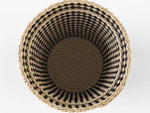 wicker basket ikea maffens Modelo 3D