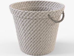 wicker basket ikea maffens Modelo 3D