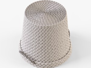wicker basket ikea maffens Modelo 3D
