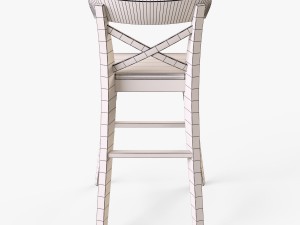 junior chair ikea ingolf white Modelo 3D