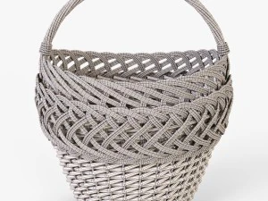 wicker basket 01 3D Model