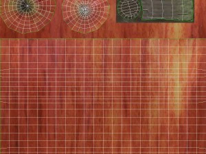 rieten mand 04 kleur grijs met appels 3D Model