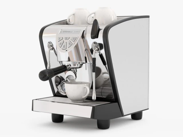 espresso machine simonelli musica 3D Model .c4d .max .obj .3ds .fbx .stl .blend