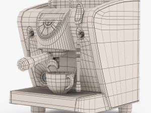espresso machine simonelli musica Model 3D