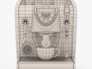 espresso machine simonelli musica Model 3D